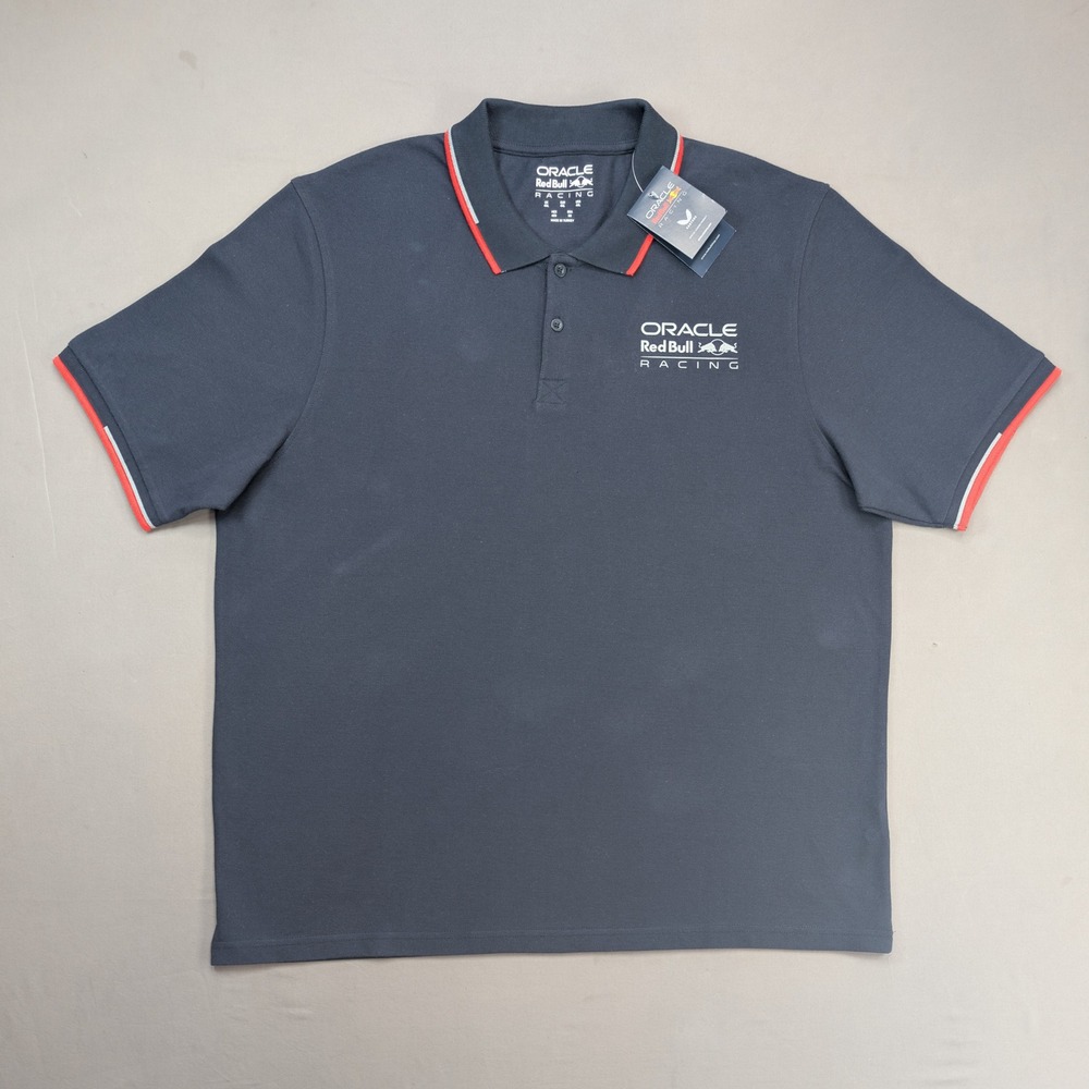 NWT Oracle Red Bull Racing Castore Core Polo 4XL